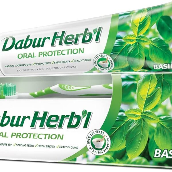 DABUR HERBAL PASTE+BRUSH 150G