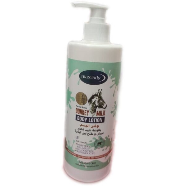 MAX LADY DONKEY MILK BODY LOTION 480ML