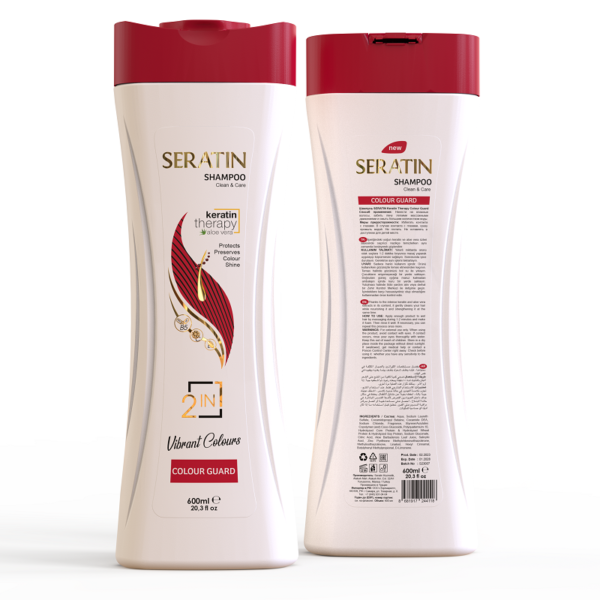 SERATIN SHAMPOO 600+600ML