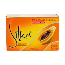 SILKA PAPAYA SOAP YELLOW 135G